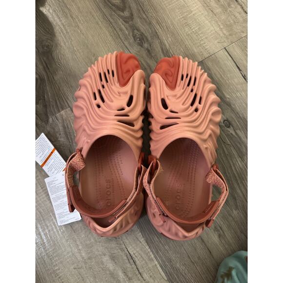 NWT Crocs x Salehe Bembury The Pollex Clog Stratus Pink Sz M10 W12 - Picture 1 of 6